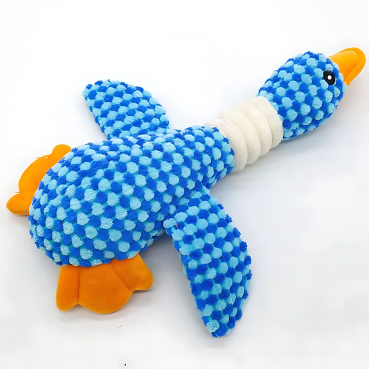 Interactive Plush Chew Toy for Dogs & Cats – Squeaky & Durable Design