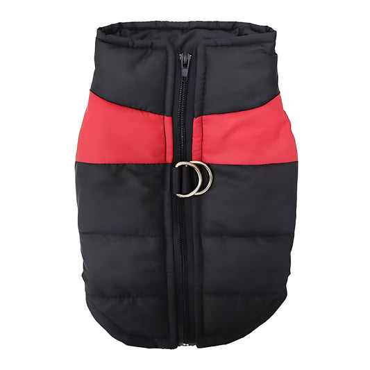 Waterproof Winter Dog Coat – Warm Padded Zipper Jacket for Small, Medium & Large Dogs